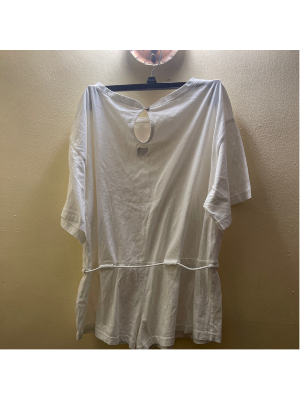 Free People Free-est Brown & White Drawstring Romper XS Bundle NWOT - Picture 7 of 10